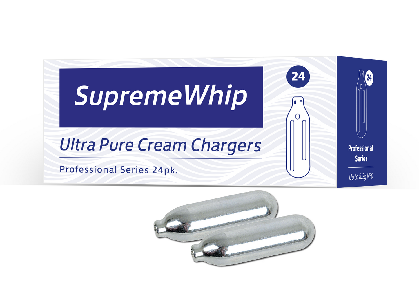 SupremeWhip Cream Chargers 240 counts 8.2 grams N2O-10 Boxs