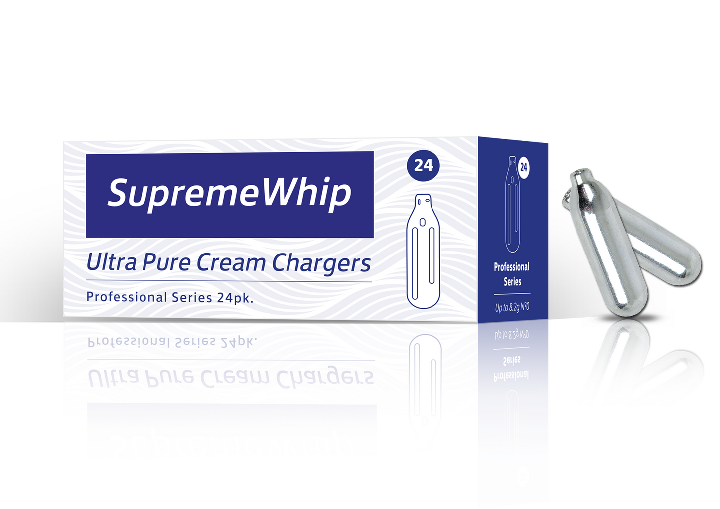 SupremeWhip Cream Chargers 240 counts 8.2 grams N2O-10 Boxs